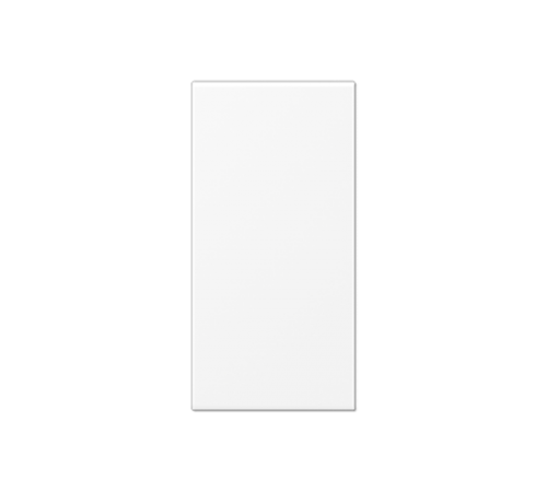 Центральная накладка в цвет клавиш для модуля F50; термопласт; белый матовый  A50NAWWM  Jung