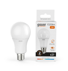 Лампа светодиодная LED 15Вт E27 220В 3000К Elementary A60  23215  Gauss