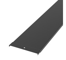 Крышка лотка 150х3000 (0,7 мм) RAL 9005 (24 м/уп)  PR16.9869  Промрукав