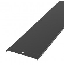 Крышка лотка 150х3000 (0,7 мм) RAL 9005 (24 м/уп)  PR16.9869  Промрукав