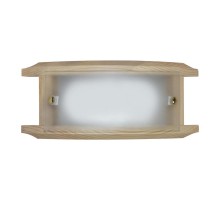 Светильник "Полесье" 260х110 НББ 06-40 М39 матовый белый /корпус сосна /держатель винт золото  1005205878  Элетех