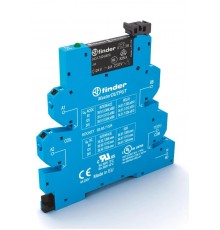 Интерфейсный модуль, электромеханическое реле, серия MasterOUTPUT; 1NO 6A; питание 125В AC/DC; категория защиты IP20  395101250060  Finder