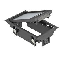 Лючок GES2U (универсальный) 3xModul45 (полиамид,серый) (GES2 U 7011)  7405116  OBO Bettermann