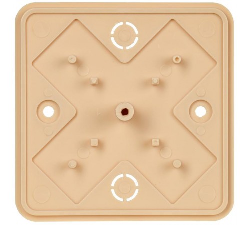 Коробка распределительная КМ для о/п 75х75х28мм сосна  UKO10-075-075-028-K34-E  IEK