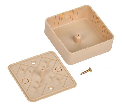 Коробка распределительная КМ для о/п 75х75х28мм сосна  UKO10-075-075-028-K34-E  IEK