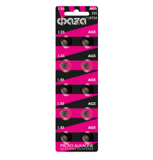 Элементы питания часовые AG 5 LR 754 BL-10  5002586  ФАZА