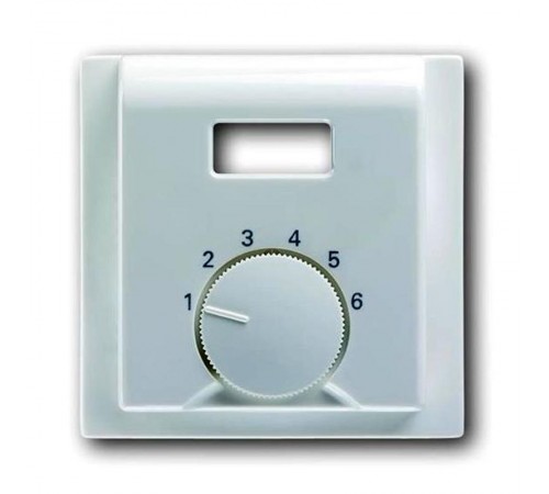 Накладка для механизма терморегулятора (термостата) 1094 UTA, 1097 UTA, серия impuls, цвет белый  1710-0-3706   2CKA001710A3706  ABB