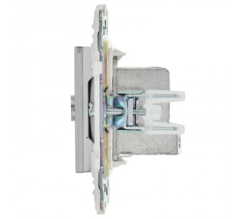 SKANDY Розетка TV проходная SK-A17N никель  SK-A10-P-K50  IEK