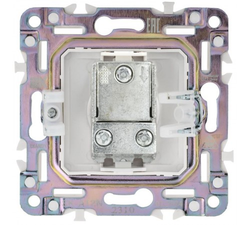 SKANDY Розетка TV проходная SK-A17N никель  SK-A10-P-K50  IEK