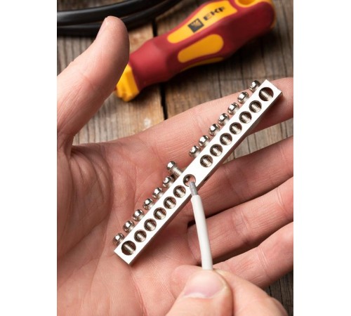 Шина "PE" 63.14 (никель) EKF PROxima  sn1-63-14  EKF