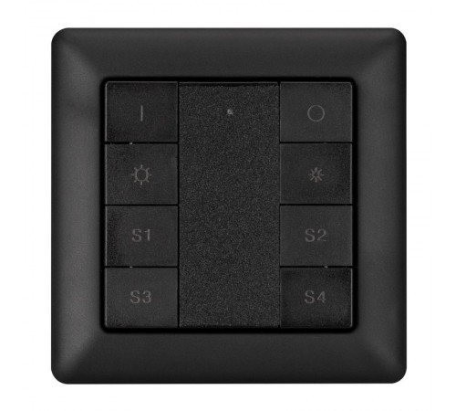 INTELLIGENT ARLIGHT Панель DALI-223-1G-4S-IN-BLACK (BUS)  029243  Arlight