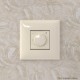 Термостат для теплых полов в стену, "Avanti", "Ванильная дымка"  4405163  DKC