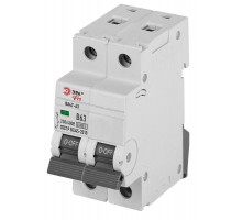 Автоматический выключатель  PRO VA63-2P06C4.5 ВА47-63 2P 6А кривая C 4,5кА   Б0059418  ЭРА