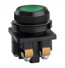 Выключатель кнопочный КЕ 011-У3-исп.1 (зеленый)  264475  КЭАЗ