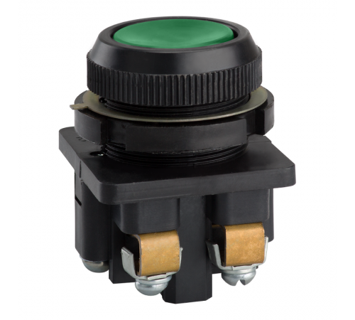 Выключатель кнопочный КЕ 011-У3-исп.2 (зеленый)  264478  КЭАЗ