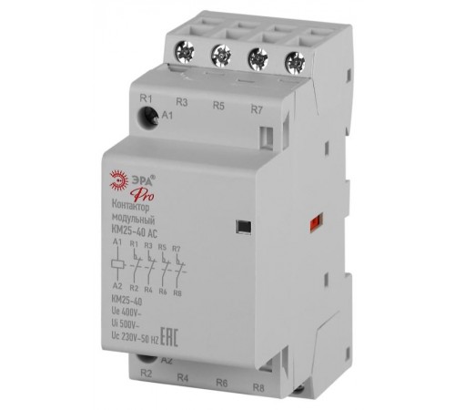 Контактор модульный  PRO NO-902-330 КМ25-04 АС   Б0062286  ЭРА