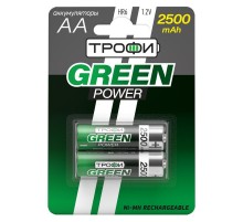 Аккумулятор HR6-2BL 2500 mAh (20/240/11520) (AA)   C0032101  ТРОФИ