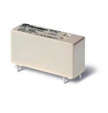 Низкопрофильное миниатюрное электромеханическое реле; монтаж на печатную плату; выводы с шагом 3.2мм; 1CO 10A  434170062001  Finder