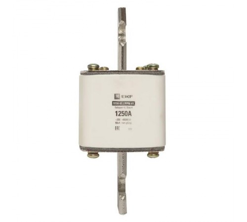 Плавкая вставка ППН-41 1250/1250А габарит 4  fus-41/1250  EKF