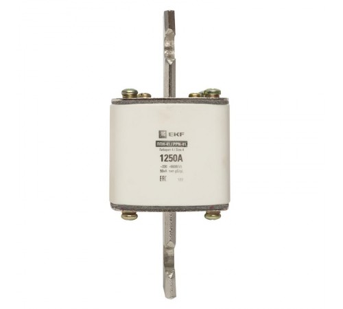 Плавкая вставка ППН-41 1250/1250А габарит 4  fus-41/1250  EKF