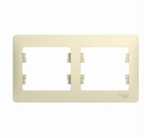 Glossa Бежевый Рамка 2-ая, горизонтальная  GSL000202  SE