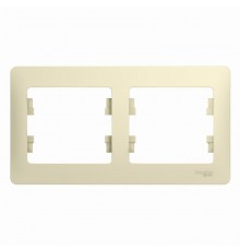 Glossa Бежевый Рамка 2-ая, горизонтальная  GSL000202  SE