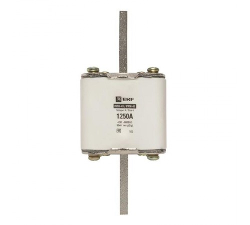 Плавкая вставка ППН-41 1250/1250А габарит 4  fus-41/1250  EKF