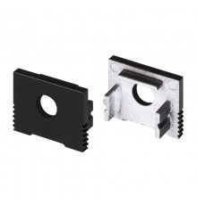 Заглушка SL-SLIM-H13M BLACK с отверстием (Arlight, Пластик)  032998  Arlight