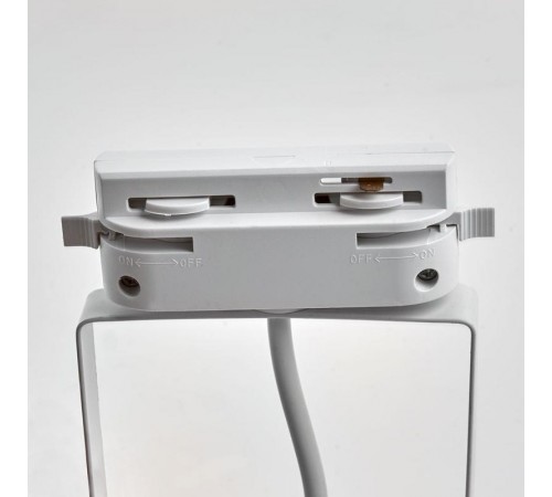 Светильник светодиодный трековый AL157 под лампу E27, белый  41053  Feron