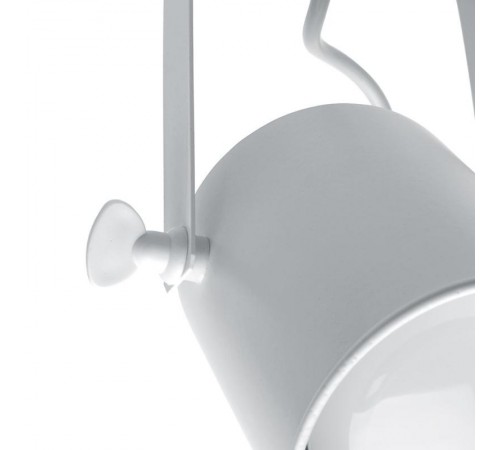 Светильник светодиодный трековый AL157 под лампу E27, белый  41053  Feron