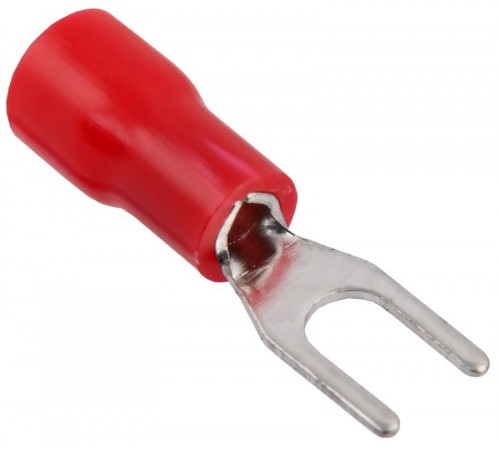 Наконечник НВИ 1,25-3 вилка 0,5-1,5мм (100шт/упак)  UNL10-D15-4-3-G  GENERICA