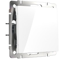 a051117 Перекрестный выключатель одноклавишный (белый) W1113001