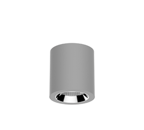 Светильник светодиодный DL-02 Tube накладной 125*135 18W 4000K 35° RAL7045 серый муар  V1-R0-H0113-20000-2001840  VARTON