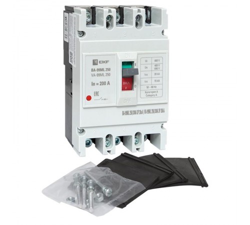 Выключатель автоматический ВА-99М 250/200А 3P 20кА EKF Basic  mccb99-250-200mI  EKF