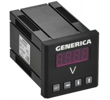 Вольтметр цифровой щитовой однофазный 48х48мм LED  IDV31-5-1-0-LED-G  GENERICA
