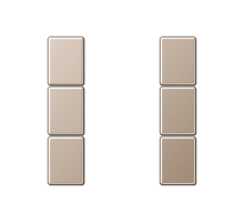 комплект накладок 3гр шампань  A503TSACH  Jung