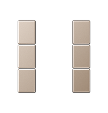 комплект накладок 3гр шампань  A503TSACH  Jung