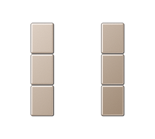 комплект накладок 3гр шампань  A503TSACH  Jung