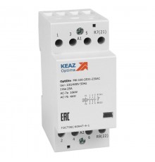 Контактор модульный OptiDin MK-100-2504-110АС (КЭАЗ)  321152  КЭАЗ