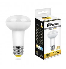 Лампа светодиодная рефлектор LB-463 (11W) 230V E27 2700K R63  25510  FERON