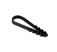 Дюбель-хомут для круглого кабеля (11-18мм) черный (100шт.) EKF PROxima  plc-ncc-11x18b  EKF