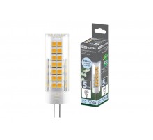 Лампа светодиодная G4-5 Вт-230 В-4000 К, SMD, 16x55 мм  SQ0340-0217  TDM