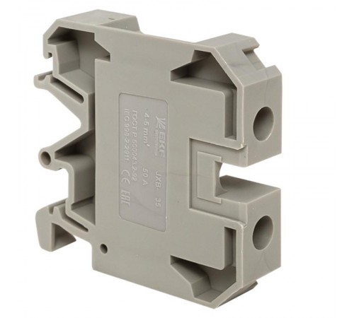 Колодка клеммная JXB-10/35 серая EKF PROxima  plc-jxb-10/35gy  EKF
