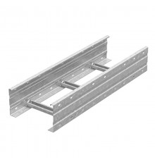 Лестничный лоток кабельрост 400х160х6000, толщ. 2,0 мм, Сендзимир цинк, 018466  ЛКР-400х160х6000-2,0-СЦ   Ostec