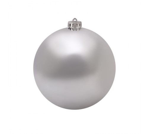 Елочная фигура "Шар" 15 см, цвет серебряный  502-025  NEON-NIGHT