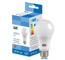 Лампа светодиодная Bulb A60 950lm 6500K E27  LL-I-A60-10-230-65-E27  IEK