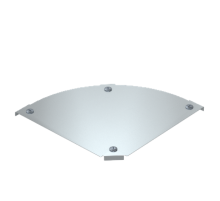 Крышка угловой секции 90° 100мм (DFBM 90 100 A4)  7138590  OBO Bettermann
