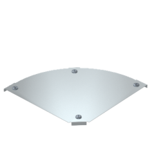 Крышка угловой секции 90° 200мм (DFBM 90 200 A4)  7138594  OBO Bettermann
