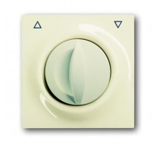 Плата центральная с поворотной ручкой,, для механизма выключателя жалюзи , серия impuls, цвет слоновая кость  1753-0-0032   2CKA001753A0032  ABB