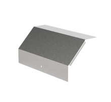 Крышка угла вертикального внешнего 90 градусов Профи 600х80 (1,0 мм)  PR16.16684  Промрукав